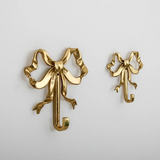 Decorative Gold Bow Hooks