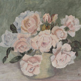 Vintage Rose Oil Painting