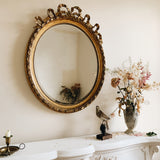 Victorian Oval Bow Mirror