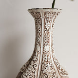 Carved Resin Vintage Vase